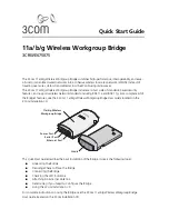 Preview for 1 page of 3Com 3CRWE675075 - 11a/b/g Wireless LAN Workgroup... Quick Start Manual