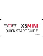 Preview for 1 page of 808 SP220 Quick Start Manual