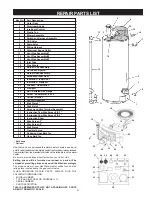 Preview for 31 page of A.O. Smith RESIDENTIAL GAS WATER HEATER Instruction Manual