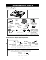 Preview for 6 page of A&D AD-8121B Instruction Manual