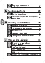 Preview for 18 page of ABAC GENESIS Series Use And Maintenance Handbook