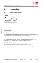 Preview for 6 page of ABB HT607013 Operation Manual