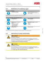 Preview for 15 page of ABB HT607013 Operation Manual