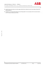 Preview for 64 page of ABB HT607780 Operation Manual