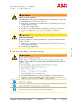 Preview for 29 page of ABB HT607812 Operation Manual