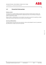 Preview for 7 page of ABB PT004165 Operation Manual