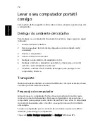 Preview for 92 page of Acer 3260 4853 - TravelMate Manual Do Utilizador