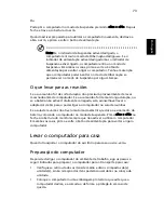 Preview for 93 page of Acer 3260 4853 - TravelMate Manual Do Utilizador