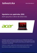 Preview for 1 page of Acer AN515 User Manual