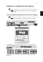 Preview for 41 page of Acer Aspire 5500 Manual Do Utilizador