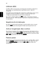 Preview for 72 page of Acer Aspire 5500 Manual Do Utilizador