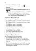 Preview for 14 page of Acer Aspire 5910G Series User Manual