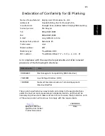 Preview for 75 page of Acer TravelMate 3000 Manual Do Utilizador