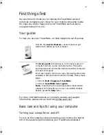 Preview for 3 page of Acer TravelMate 650 Series User Manual