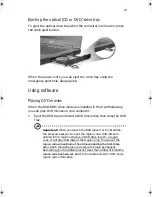 Preview for 35 page of Acer TravelMate 650 Series User Manual