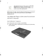 Preview for 4 page of Acer TravelMate C100-Series Benutzerhandbuch