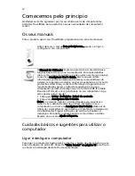 Preview for 4 page of Acer TravelMate C200 Series Manual Do Utilizador