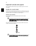 Preview for 58 page of Acer TravelMate C200 Series Manual Do Utilizador