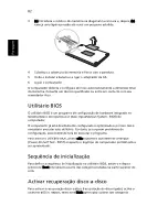 Preview for 102 page of Acer TravelMate C210 Series Manual Do Utilizador