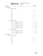 Preview for 96 page of Aeroflex IFR 4000 Maintenance Manual