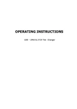 Preview for 1 page of CAE 2765 Operating Instructions Manual