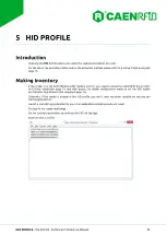 Preview for 22 page of Caen RFID Tile R1250I Technical Information Manual