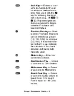 Preview for 7 page of Calculated Industries Construction Master 5 Reference Manual