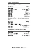 Preview for 18 page of Calculated Industries Construction Master 5 Reference Manual