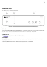 Preview for 6 page of Cambridge Audio C11260K Manual