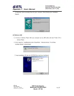 Preview for 9 page of C&S Technology SP-100 User Manual