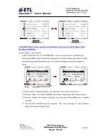 Preview for 29 page of C&S Technology SP-100 User Manual