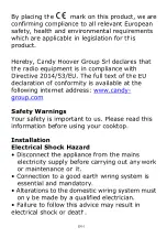 Preview for 2 page of Candy CIS633SCTTWIFI Instruction Manual