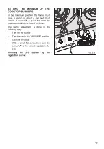 Preview for 19 page of Candy CVG6PX SASO Instructions For Use Manual