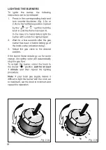 Preview for 28 page of Candy CVG6PX SASO Instructions For Use Manual