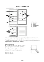 Preview for 5 page of Candy H-FRIDGE 300 NO FROST Manual