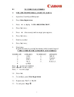 Preview for 5 page of Canon L360 Simplified Manual