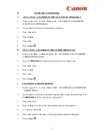 Preview for 8 page of Canon L360 Simplified Manual