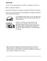 Preview for 4 page of Canon LASERBASE MF5700 Series User Manual