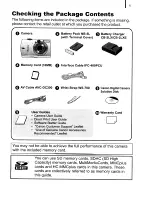 Preview for 3 page of Canon PowerShot SD950 IS Digital ELPH User Manual