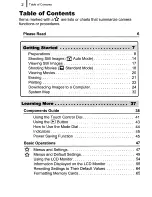 Preview for 4 page of Canon PowerShot SD950 IS Digital ELPH User Manual