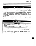 Preview for 203 page of Canon PowerShot SD950 IS Digital ELPH User Manual