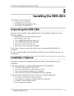 Preview for 16 page of D-Link DES-3224 - Switch User Manual