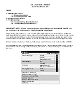 D-Link DSL-302G - 8 Mbps DSL Modem Quick Installation Manual preview
