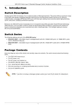 Preview for 6 page of D-Link DXS-3410 Series Hardware Installation Manual