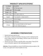 Preview for 5 page of DAAN Groups Voltz Toys FERRARI LAFERRARI DG-82700 User Manual