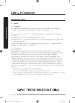 Preview for 8 page of Dacor DDW24G9000AP User Manual