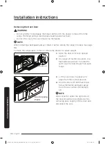 Preview for 40 page of Dacor DOP48M96DL Series Installation Instructions Manual