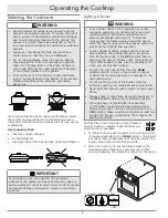 Preview for 10 page of Dacor DR30DH Use And Care Manual