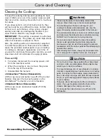 Preview for 12 page of Dacor Renaissance RNCT365G Use And Care Manual