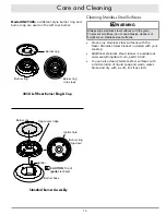 Preview for 15 page of Dacor Renaissance RNCT365G Use And Care Manual